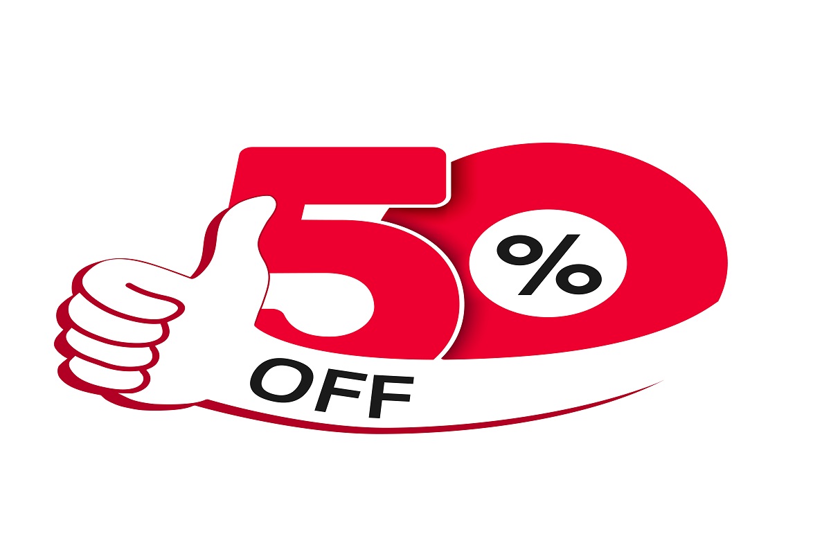 Get up to 50% discount!